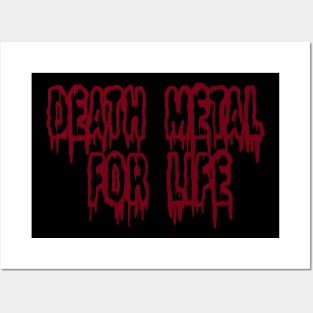 Death Metal for Life Posters and Art